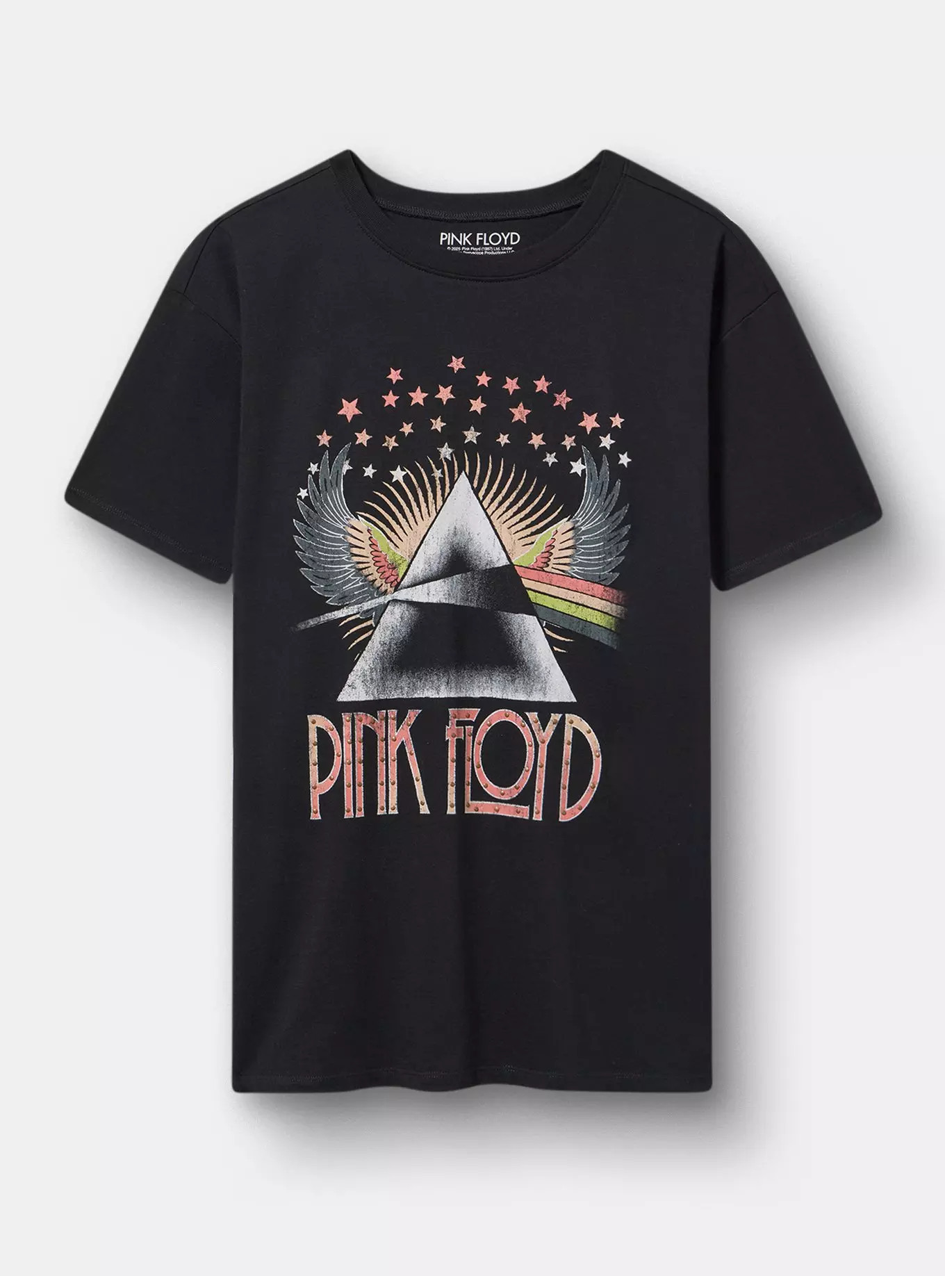 Pink Floyd Relaxed Cotton Crew Tee | Torrid (US & Canada)