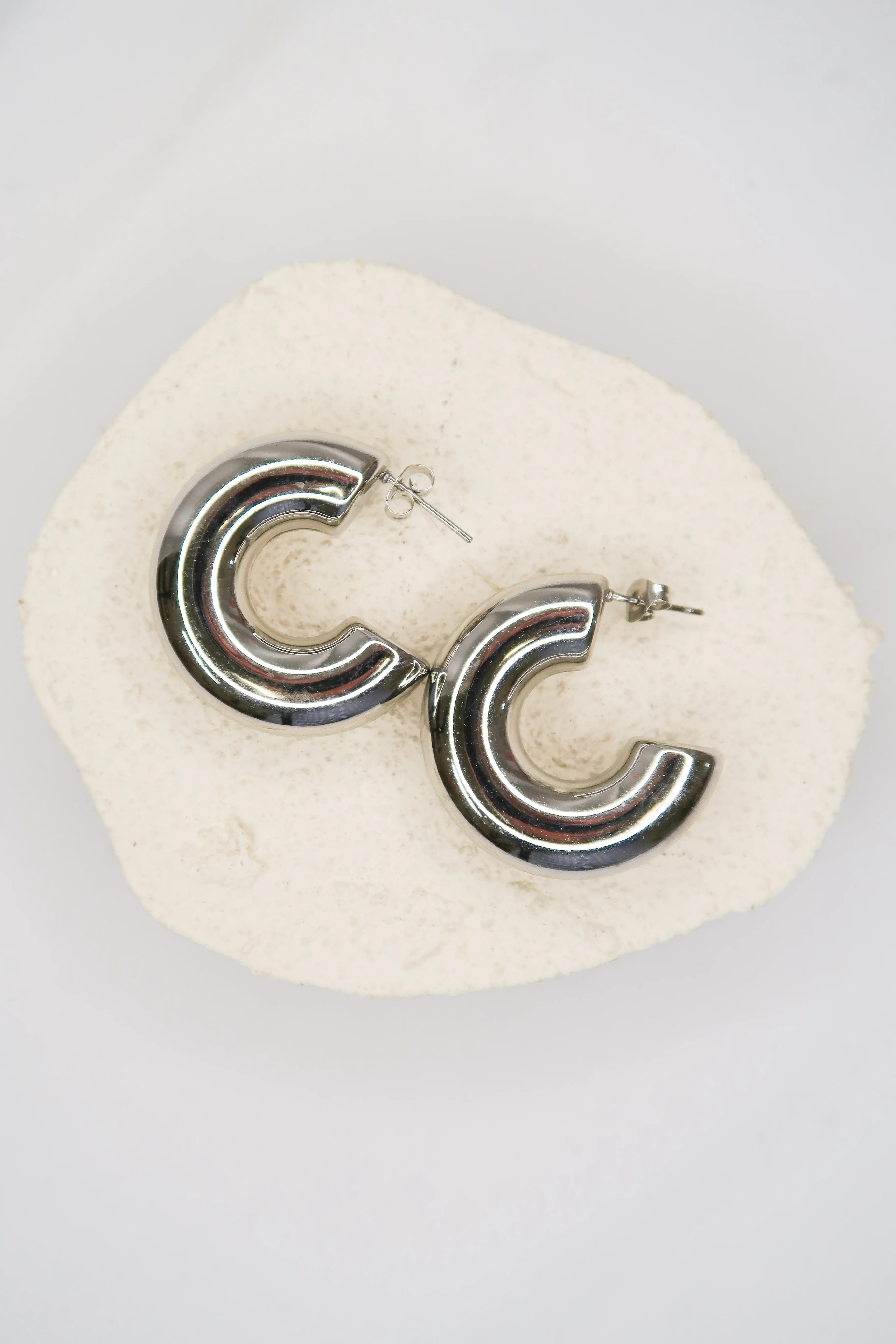 Modern Day Momma 316L Stainless Steel Hoops | KC Chic Designs