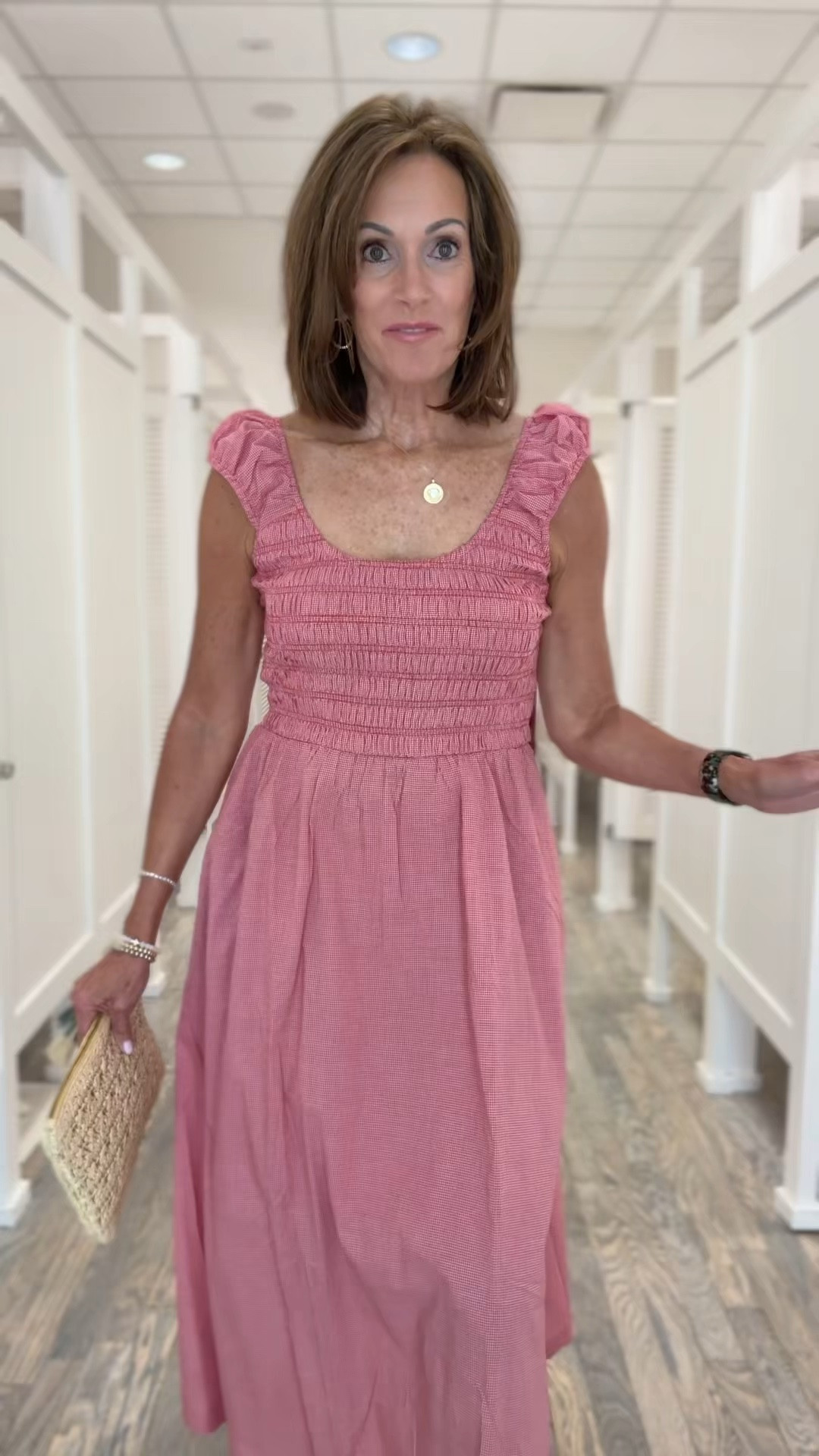 Dress- Large 
Medium would be a better fit in the shoulders 

Summer outfit 
Vacation
Mother’s Day 
Memorial Day
Fourth of July

#LTKMidsize #LTKSaleAlert #LTKTravel
