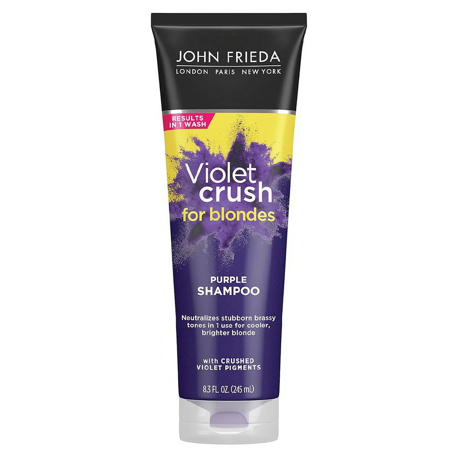 John Frieda Violet Crush for Blondes Purple Shampoo - Walmart.com | Walmart (US)