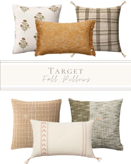 Target fall pillows, throw pillows, fall decor, Living room, bedroom

#LTKhome #LTKSeasonal