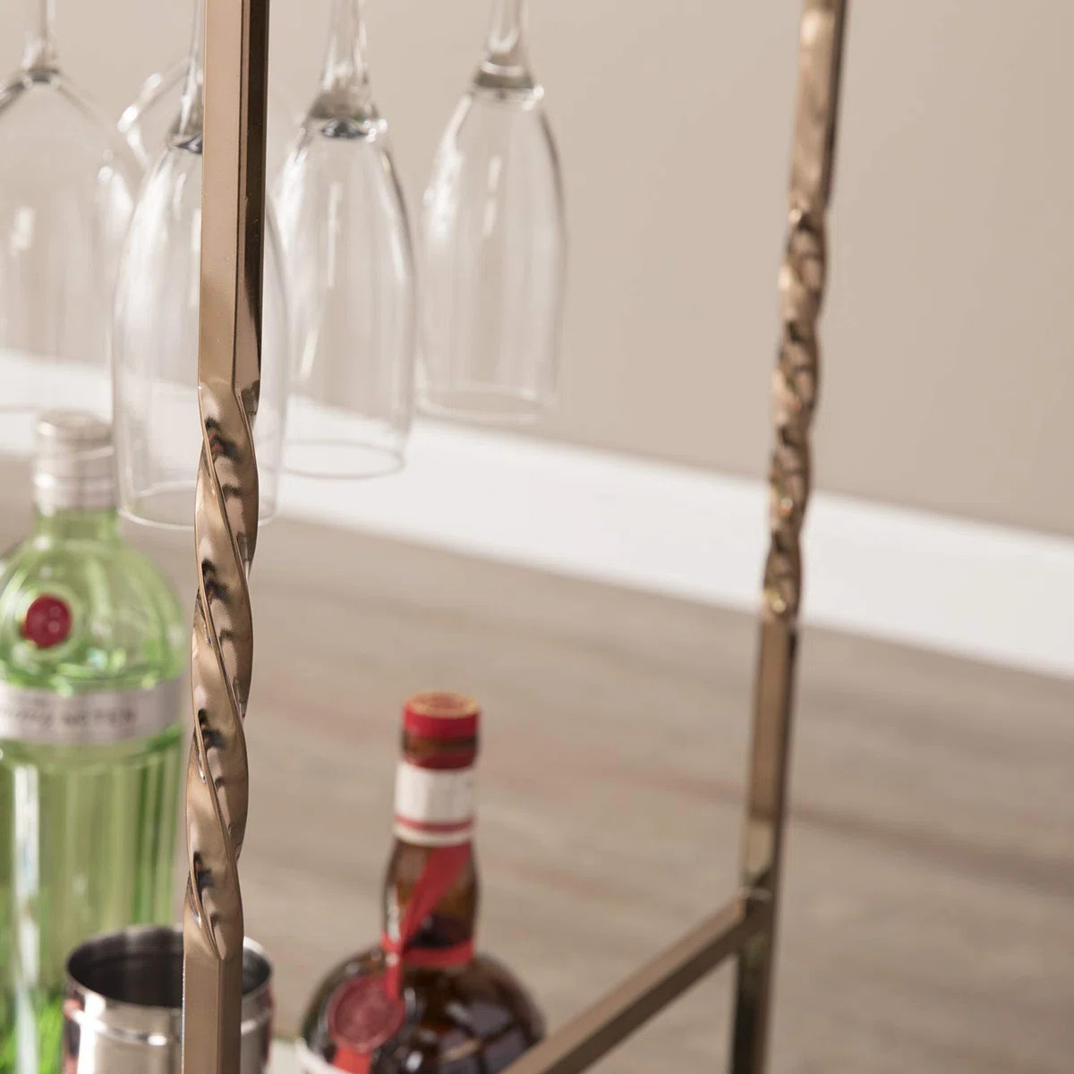 Murdock Metal Bar Cart | Wayfair North America
