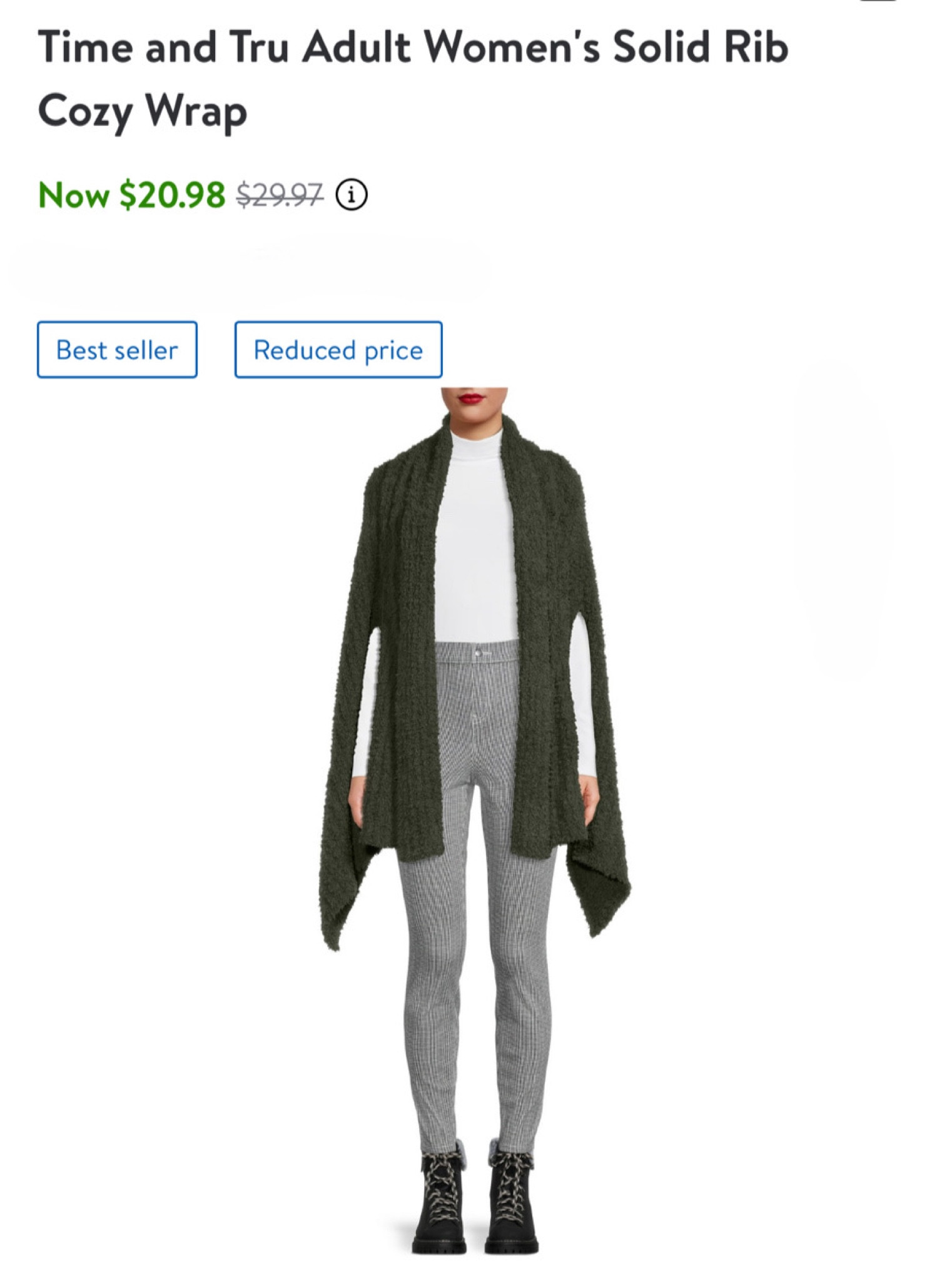 Walmart Deals: Rib Cozy Wrap