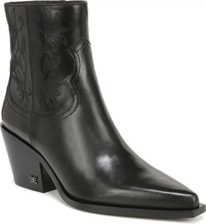 Wilda Pointed Toe Western Boot (Women) | Nordstrom