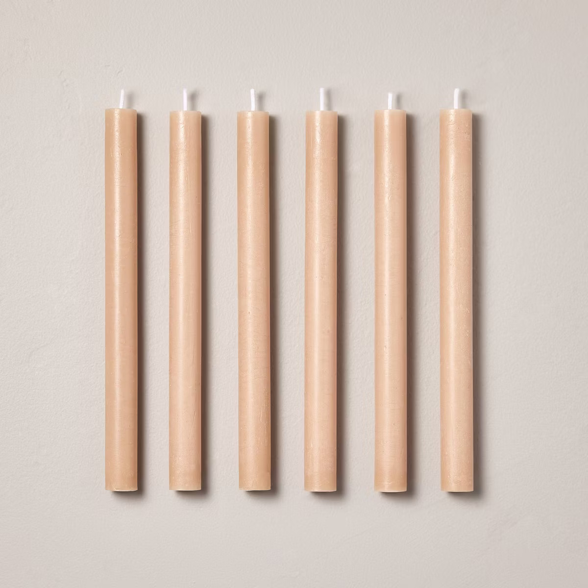 10" Taper Candle Blush (Set of 6) - Hearth & Hand™ with Magnolia | Target