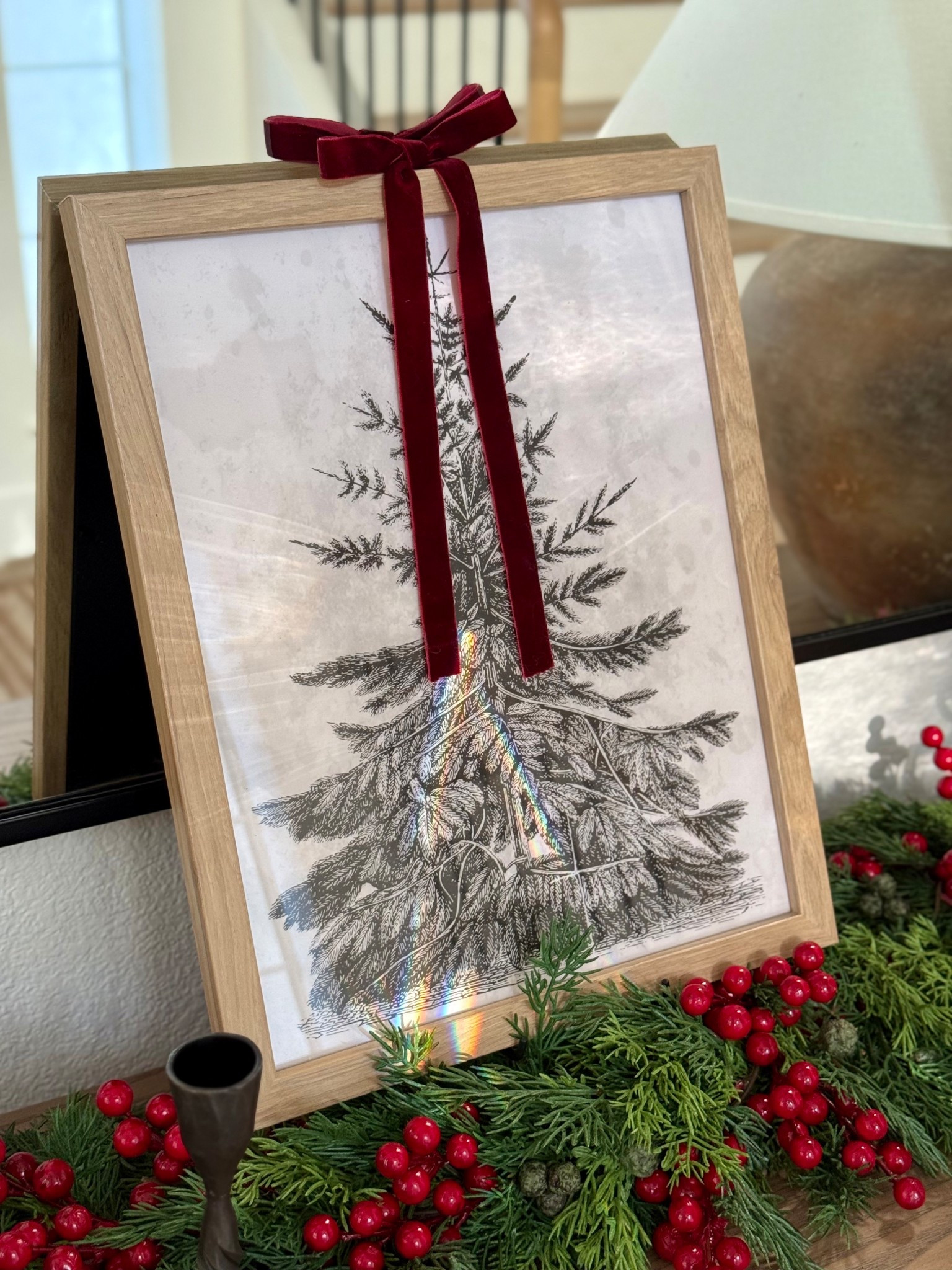 Add a Christmas print to a picture frame to decorate your home this Christmas. Love the detail is adding a little bow. I linked some of my favorite prints.  

Christmas decor, Christmas prints, Christmas art  

#LTKHoliday #LTKFindsUnder50 #LTKHome