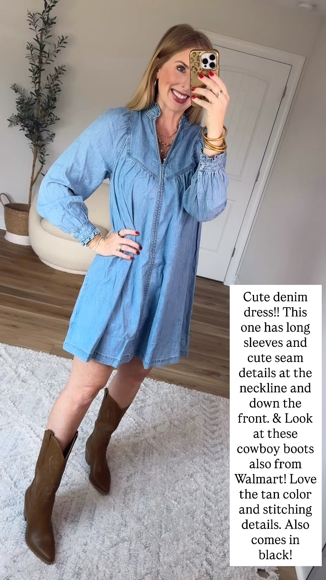Scenario denim dress from Walmart

#LTKgrwm