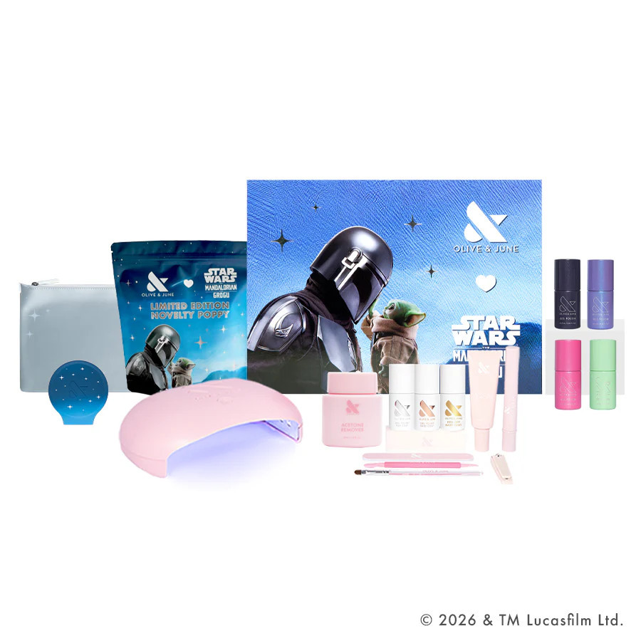 The Mandalorian and Grogu Gel Mani System | Olive & June