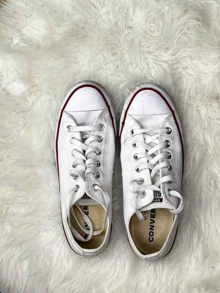 White Converse sneakers are a classic wardrobe must have 
Chuck Taylor White Sneakers 

#LTKstyletip #LTKActive #LTKshoecrush