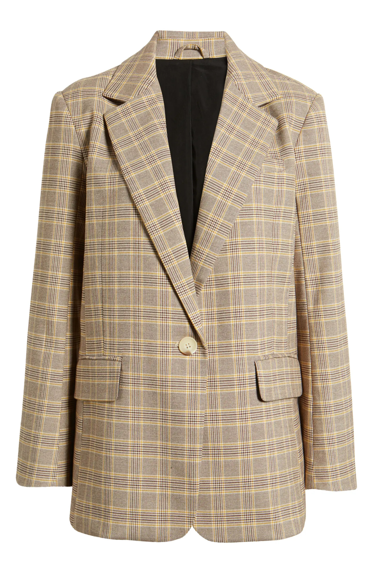 Free People Crosby Plaid Blazer | Nordstrom | Nordstrom