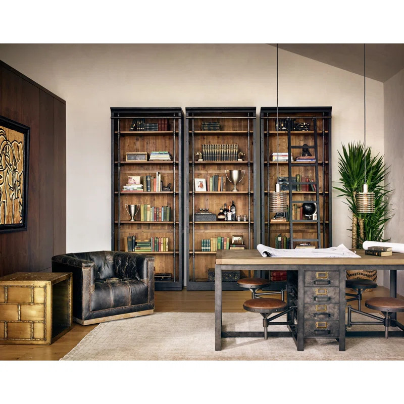 Byer Leather Swivel Club Chair | Wayfair North America