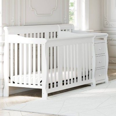 Storkcraft Portofino 4-in-1 Convertible Crib and Changer | Target