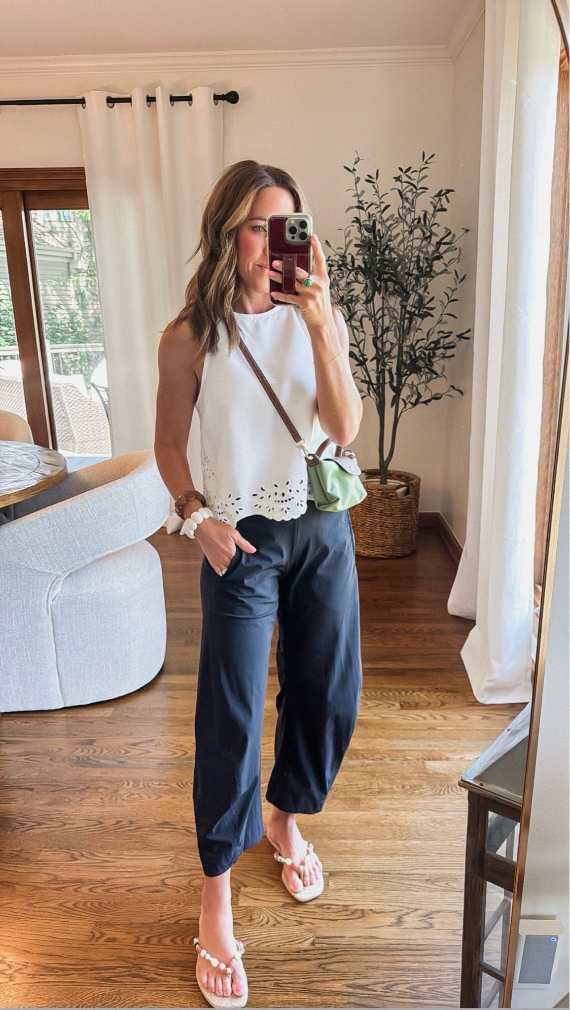 Classic summer combo. 
XS top
Size 2 petite pants💥 currently 20% off!!

#LTKootd #LTKmomlife #LTKOver40

#LTKootd #LTKmomlife #LTKSeasonal