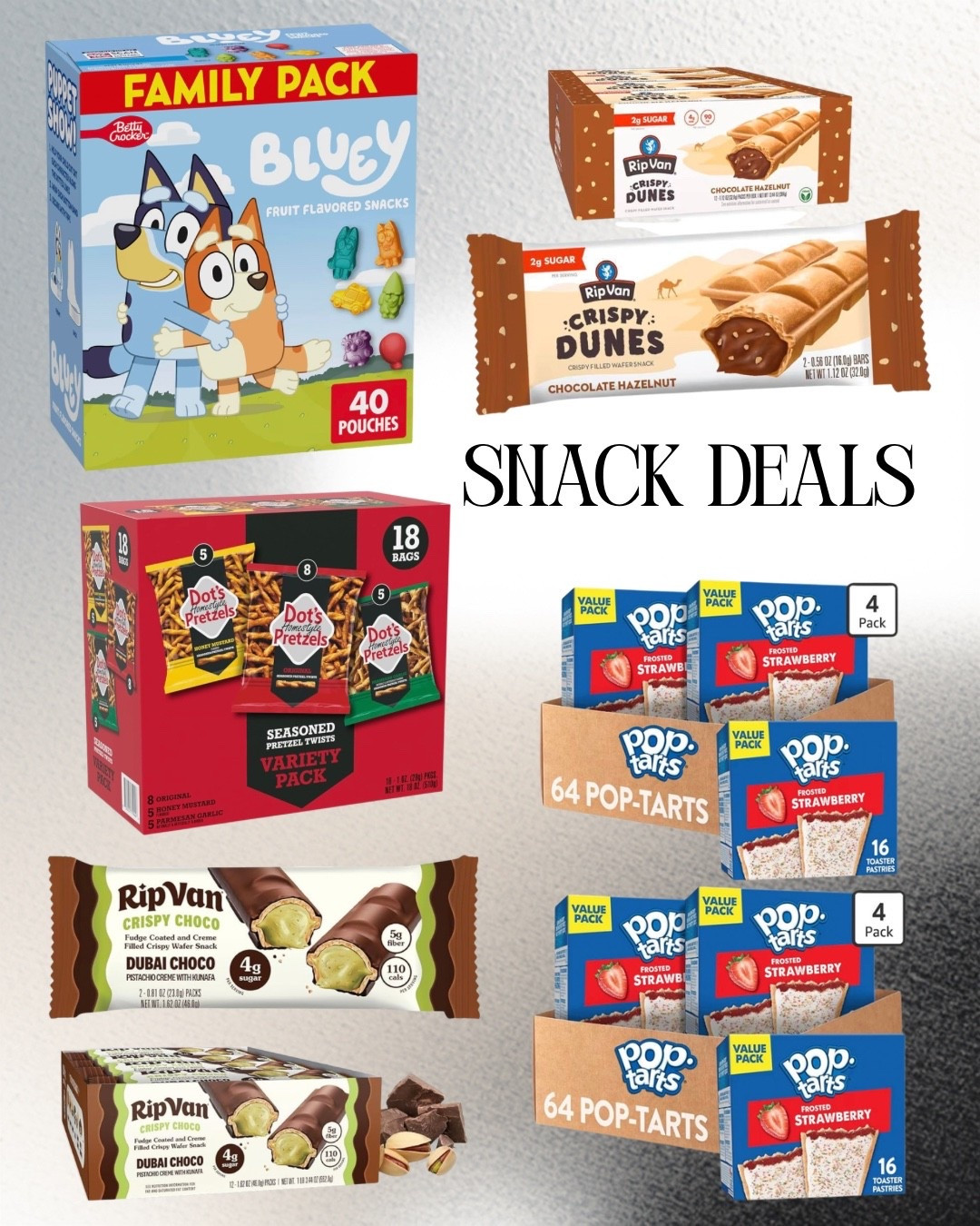 Amazing snack deals 

#LTKSaleAlert