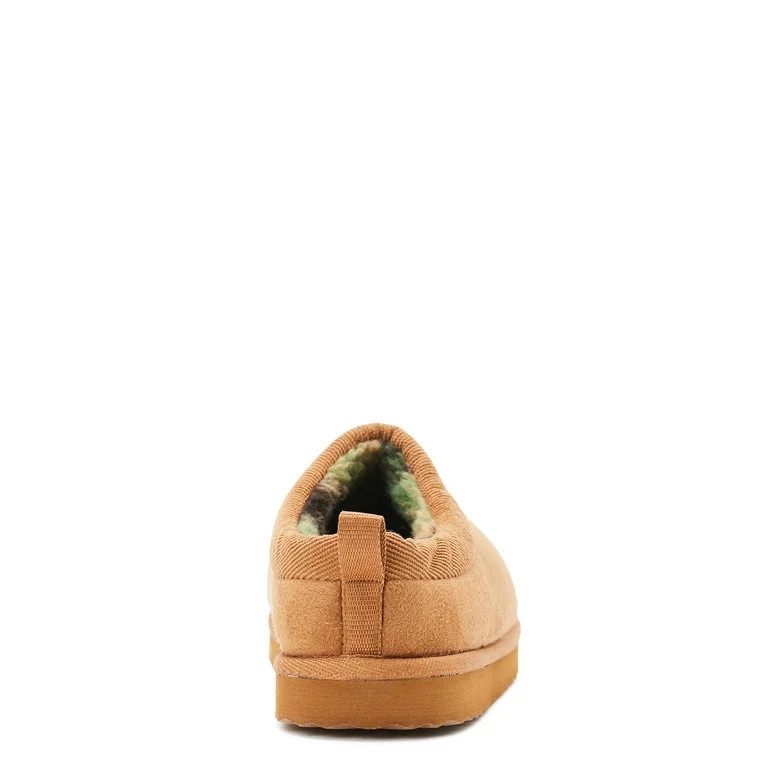 Wonder Nation Kids Faux Suede Slippers, Sizes 11/12-6 - Walmart.com | Walmart (US)