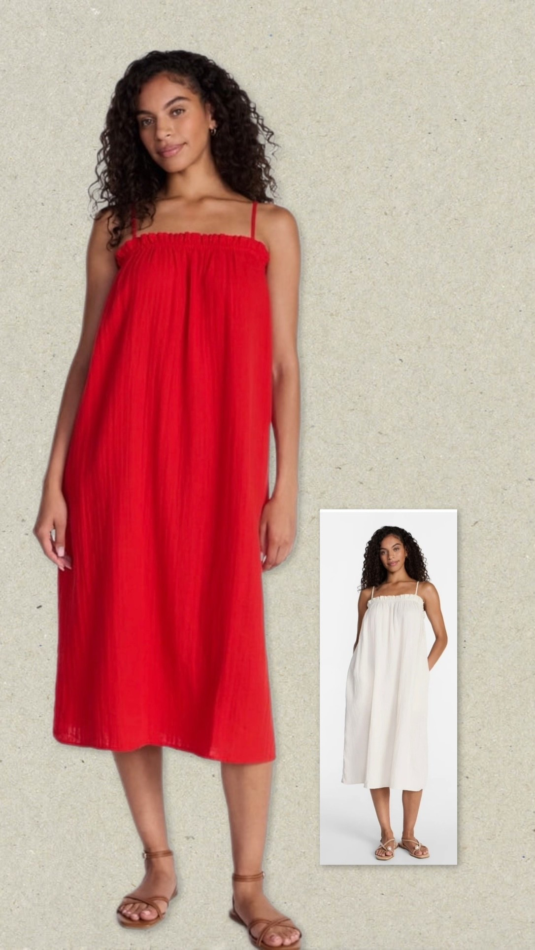 This red sundress from Walmart is so flowy and gorgeous and I am completely obsessed with it, it is made from the most beautiful gauze fabric, it is loose and flowy and so comfortable, and it comes in red or white so you are going to want both! It gives all the boho summer vibes and it is such a great find at Walmart of all places, tap my LTK link and go grab yours right now before they sell out!

#walmartfashion #walmartfinds #walmartoutfit #walmartdress #walmartdeals #summerstyle #summeroutfit #summerfashion #summerinspo #summervibes #summerlook #summerwear #summerdress #springfashion #springoutfit #springstyle #casualoutfit #casualstyle #casualchic #effortlessstyle #effortlessfashion #bohostyle #bohofashion #bohooutfit #bohochic #bohovibes #bohosummer #flowyoutfit #floraldress #floralstyle #ootd #ootdfashion #outfitoftheday #outfitinspo #outfitideas #realoutfitgram #todaysoutfit #affordablefashion #affordablestyle #budgetfashion #budgetstyle #budgetfinds #womensfashion #womensstyle #petitestyle #petitefashion #petiteoutfit #petitewomen #petitegirl #petites #momstyle #momfashion #momootd #momlife #teacherstyle #teacherfashion #grandmastyle #grandmafashion #over40style #over40fashion #over40andfabulous #fashionover40 #womenover40 #womenover40style #over50style #over50fashion #fashionover50 #agelessstyle #ageisjustanumber #midlife #midlifestyle #midlifefashion #maturestyle #maturefashion #fashionblogger #fashionista #styleinspo #fashioninspo #instafashion #cuteoutfit #trending #trendingnow #fashion #style #ltkfinds #ltkseasonal #ltkunder50 #ltkpetite #ltkover40 #ltkover50 #ltkfashion #ltkstyle #ltksummer #ltkspring #liketoknowit #shopltk #reddress #bohodress #sundress #maxidress #flowyDress #summersundress #walmartbohostyle

#LTKootd #LTKmomlife #LTKSeasonal