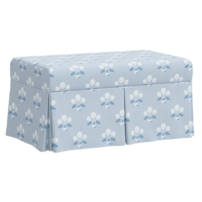 Hayworth Storage Bench, Block Vase Floral | One Kings Lane