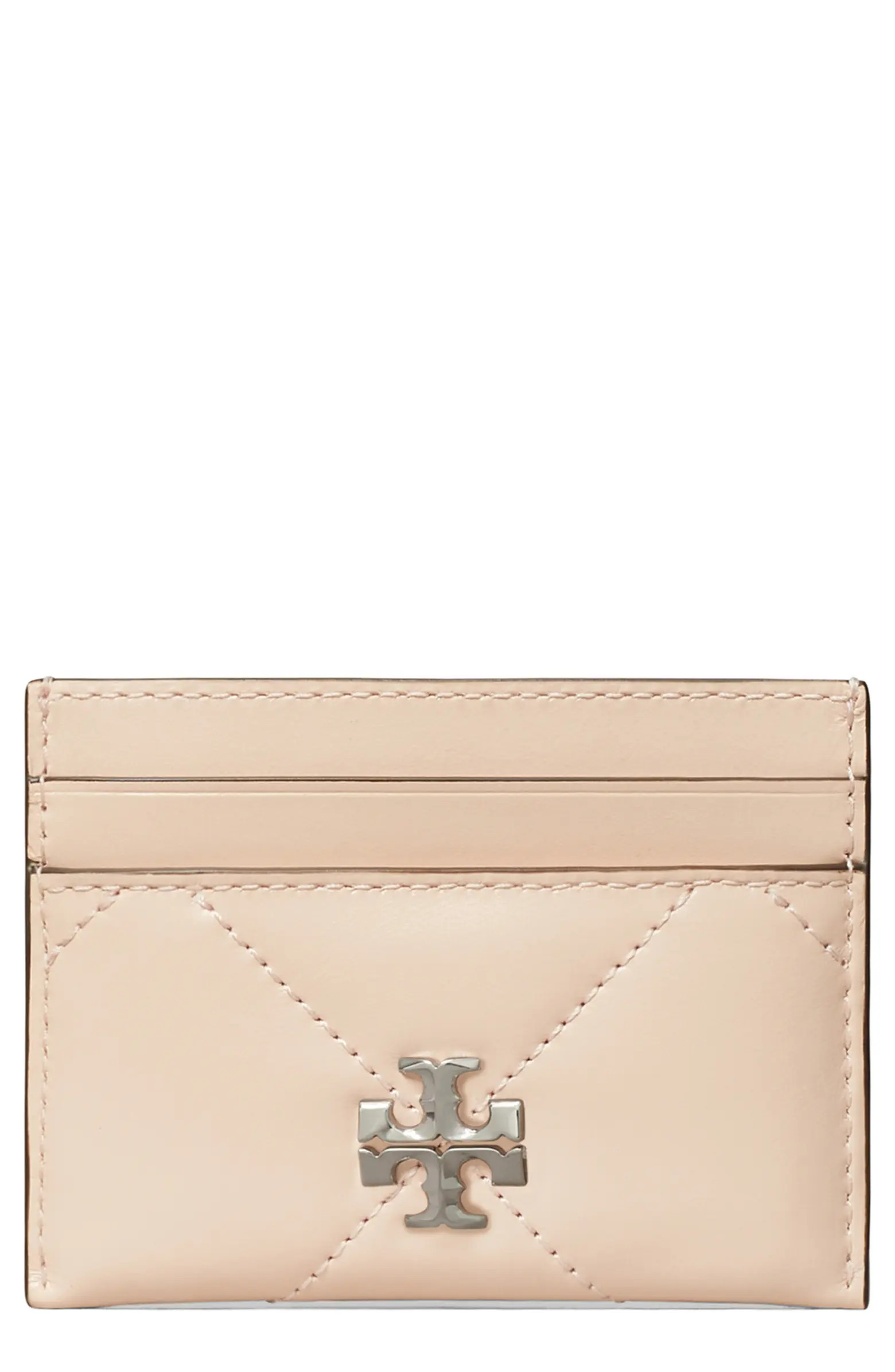 Kira Diamond Quilted Leather Card Case | Nordstrom