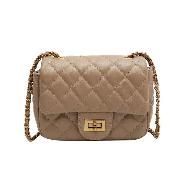 Sanviglor Women Classic Detachable Handbag Ladies PU Leather Flap Crossbody Bags Quilted Daily Po... | Walmart (US)