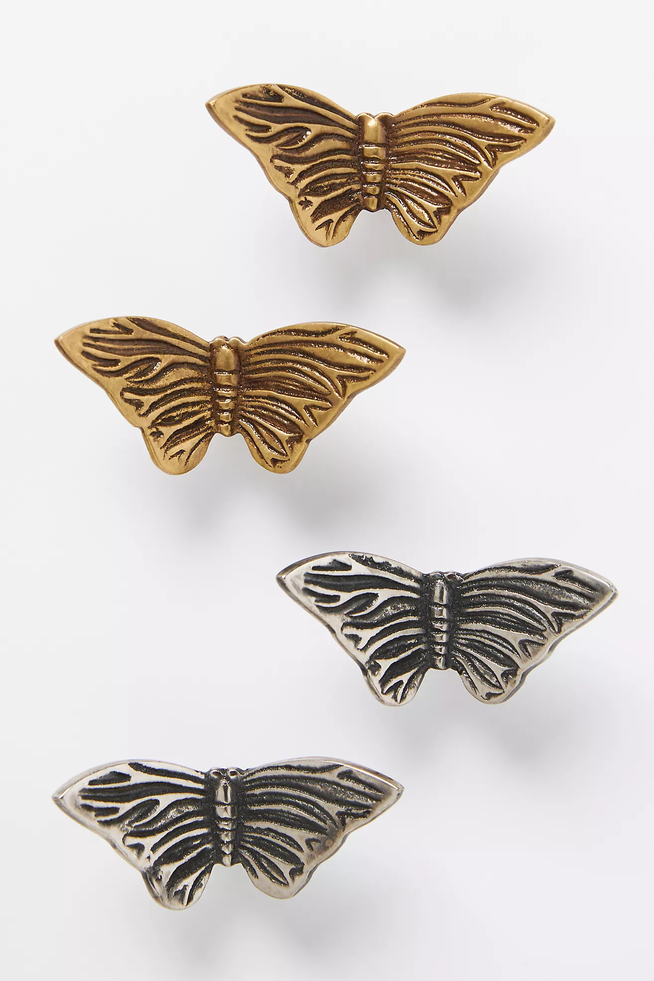 Melody Butterfly Knobs, Set of 2 | Anthropologie (US)