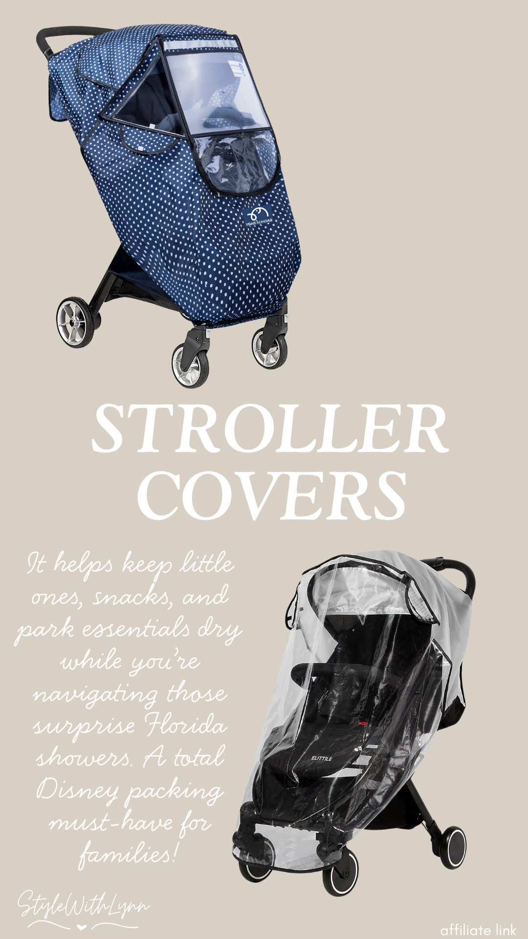 Little ones need protection from the elements too! These stroller covers are great when those afternoon showers roll in. 

 #LTKmomlife #LTKTravel
