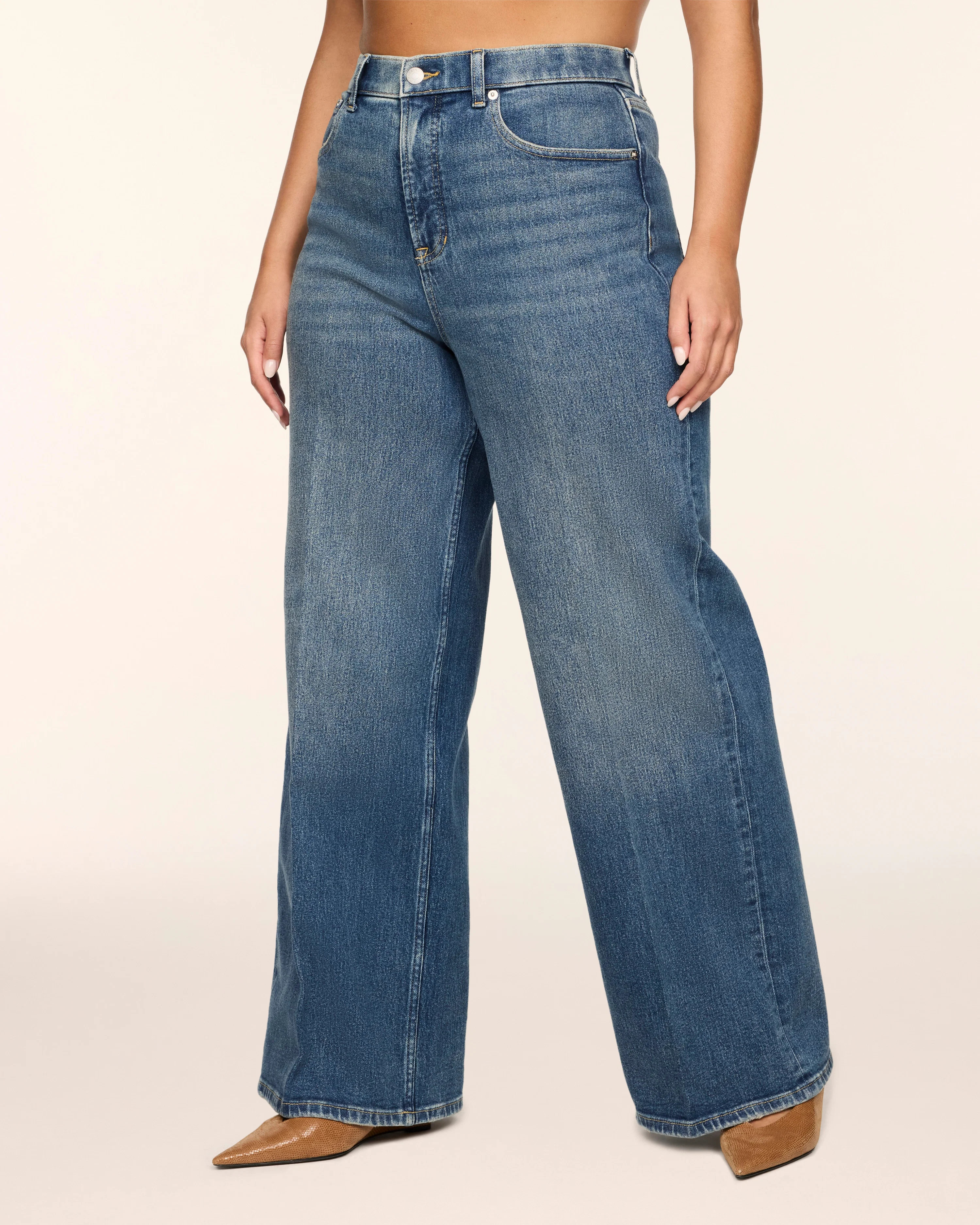 Wide Leg Jeans | Spanx