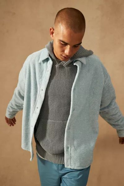 Standard Cloth Clay Modern Super-Soft Shirt Jacket | Urban Outfitters (US and RoW)