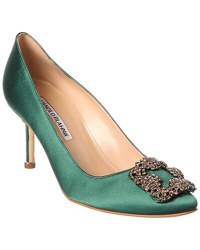 Hangisi 70 Satin Pump | Gilt & Gilt City