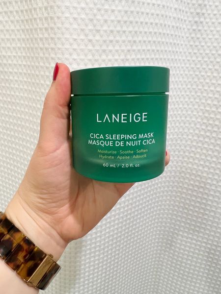 I picked up this overnight face mask from LANEIGE for a spa-esque experience at home. After applying my toner and Caudalie serum, I applied an even layer of this face mask as the final step. The smell was so calming, perfect since I applied it right before bed. My skin feels smoother and softer this morning, will definitely keep this in a regular rotation! 

Sephora, face mask, overnight face mask 

#LTKfindsunder50 #LTKbeauty