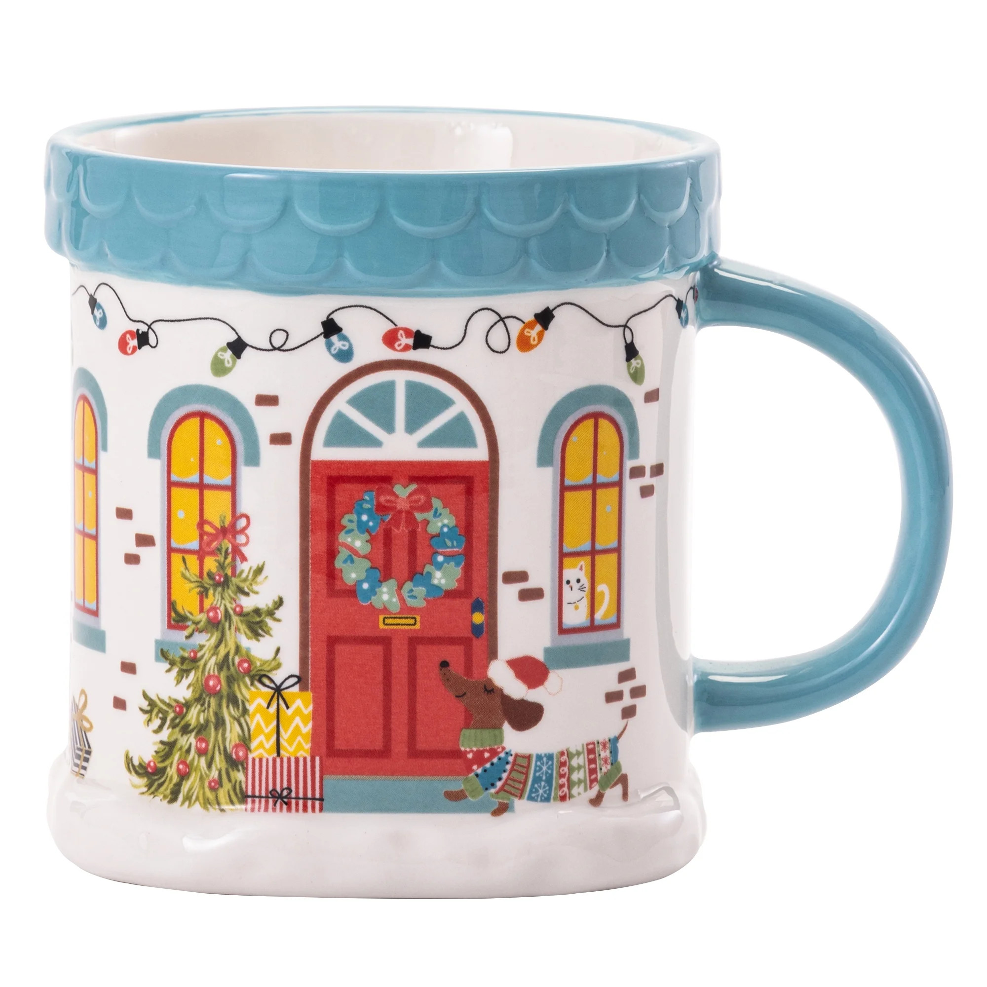 Holiday Time House Shaped Ceramic Mug, 17.5 oz, 1 Piece, Mug, Ceramic | Walmart (CA)