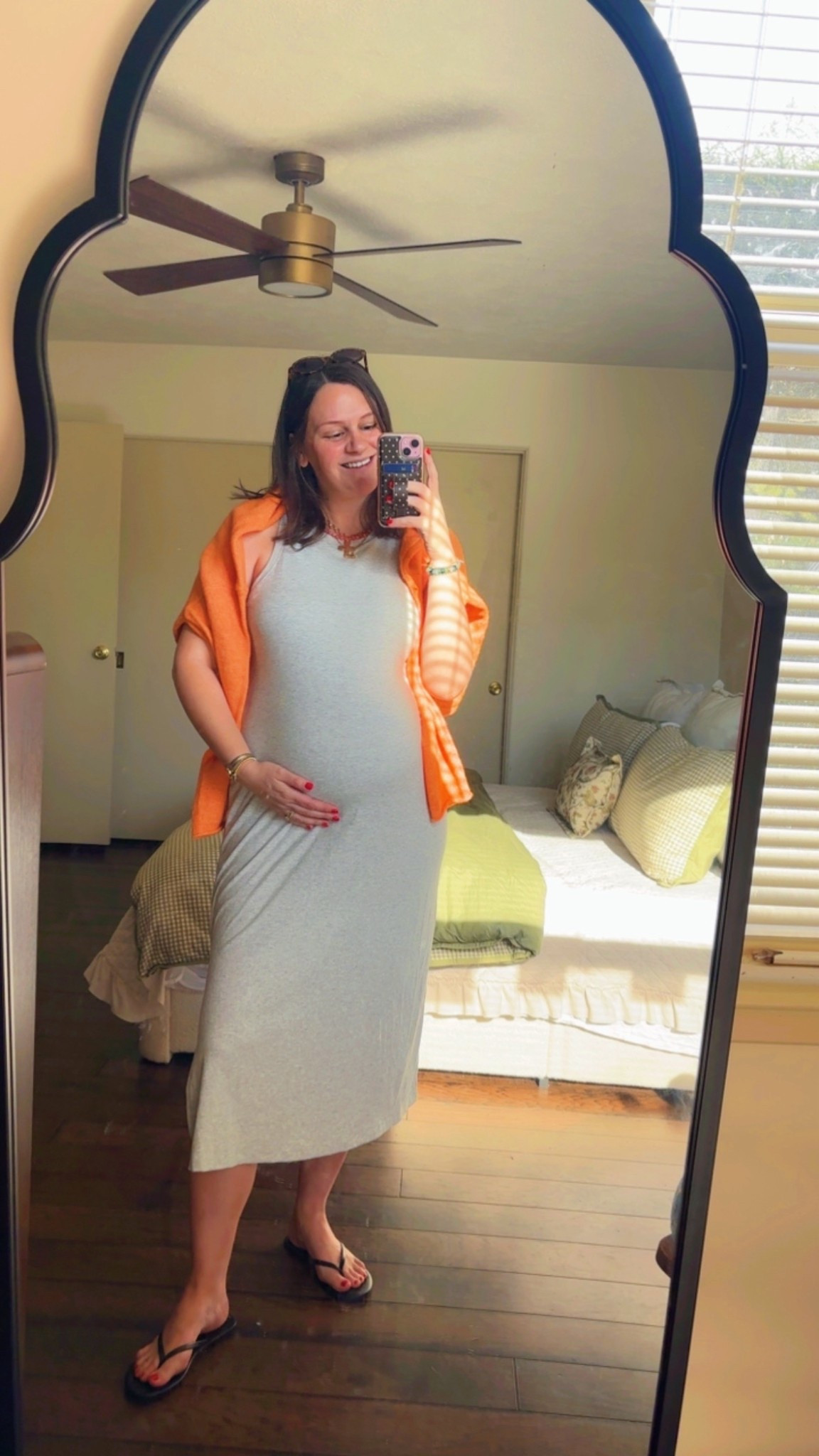 Can confirm this dress is bump friendly and I will be living in it all summer  

#LTKootd #LTKmomlife #LTKBump