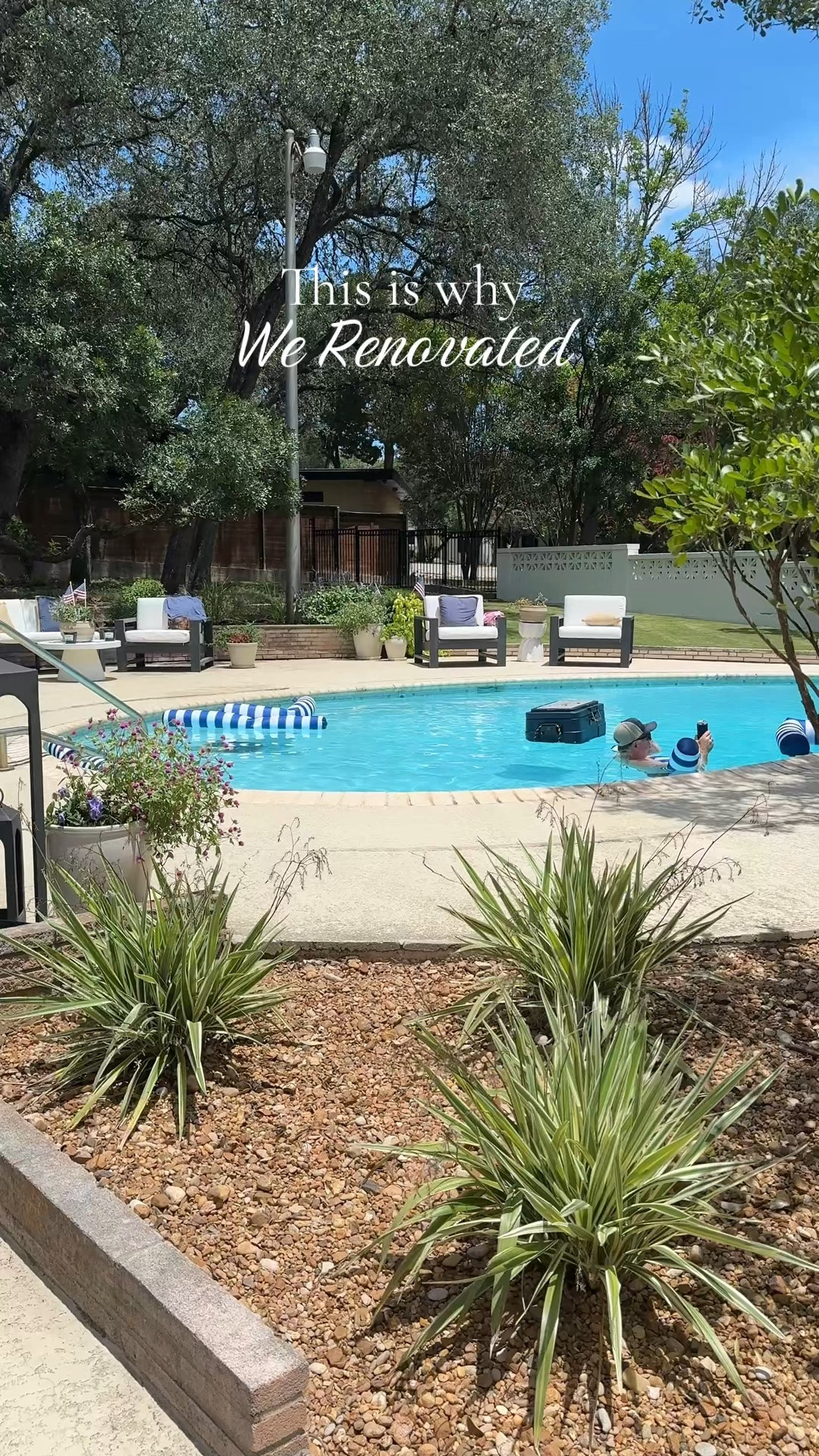 The best part was never the renovation… it was moments like this. 🤍

I’ve rounded up everything from our backyard gathering—from the citronella candles and table linens to the cooler, pool floats, and entertaining favorites that help make summer nights so much fun. I hope these finds inspire your own backyard memories!