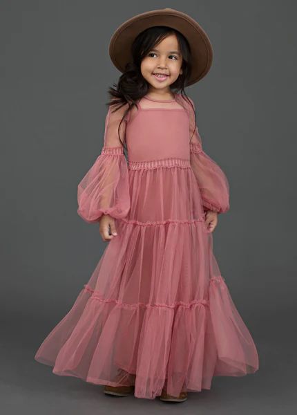 Cybele Dress in Pink Mauve | Joyfolie