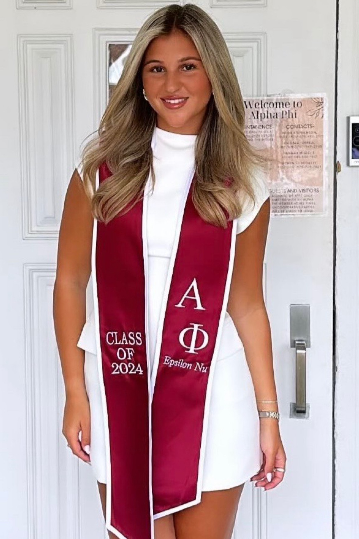 Perfect white mini Graduation dress 👩🏼‍🎓 
Size small
I did have it taken in and up

#LTKStyleTip #LTKSeasonal