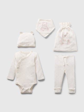 Baby Organic Cotton 5-Piece Gift Set | Gap (US)