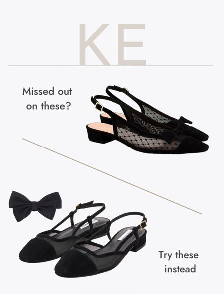 These mesh flats with bows sold out super fast and they aren’t going to be restocked so if you missed out on them the first time try this super similar pair I just found with a little bow shoe clip added! 

#LTKSeasonal #LTKshoecrush