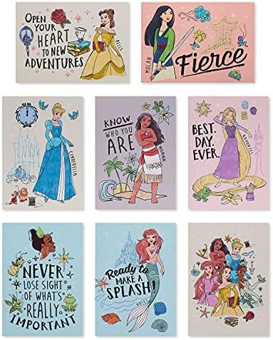 American Greetings Mini Lunch Box Notes, Disney Princess (40-Count) | Amazon (US)