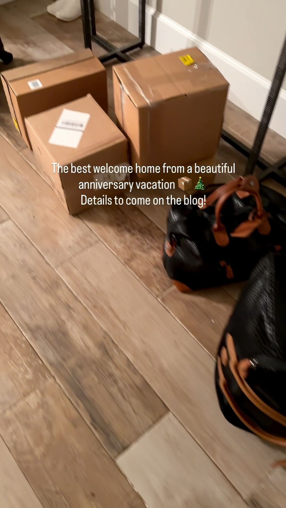 Feels good to be home!

#vacation #noplacelikehome #christmas #packages #luggage 

#LTKHoliday #LTKTravel #LTKGiftGuide