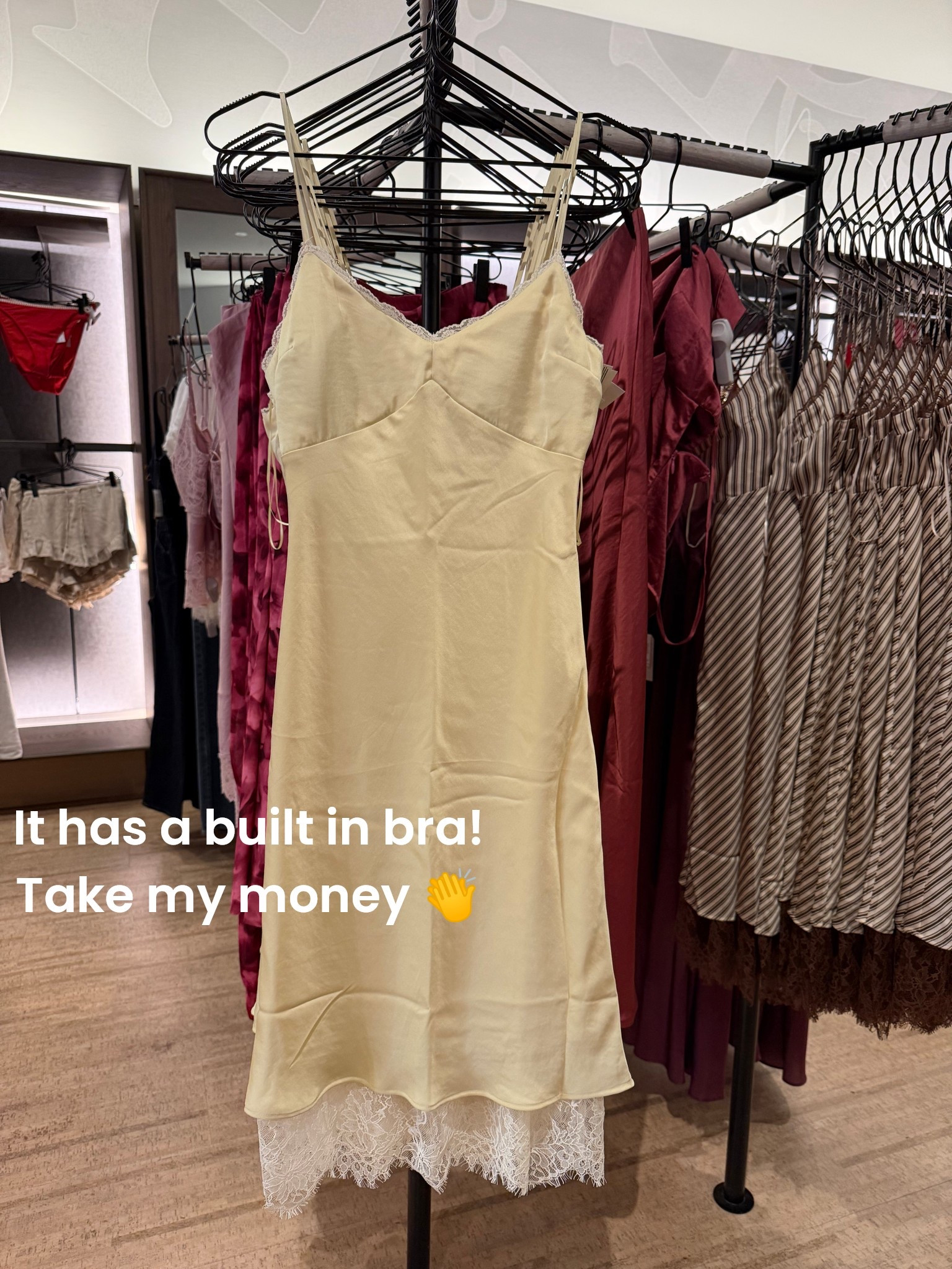 Slip dress 

#LTKSeasonal #LTKSaleAlert #LTKOver40