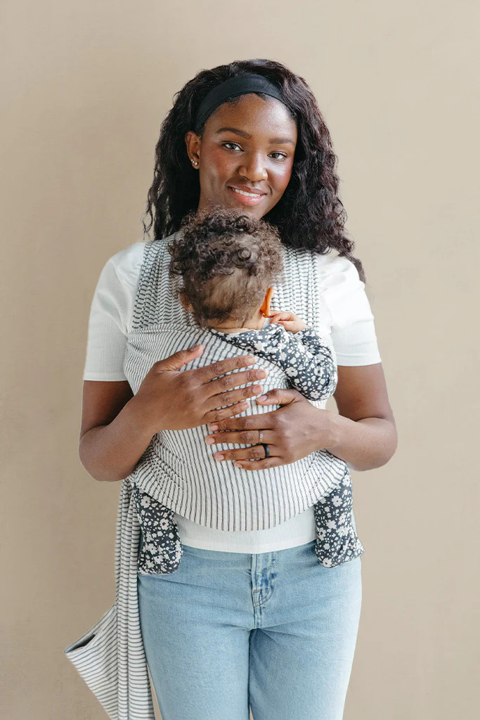 Black Pinstripe Wrap | Solly Baby