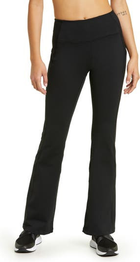 Live In High Waist Pocket Flare Pants | Nordstrom