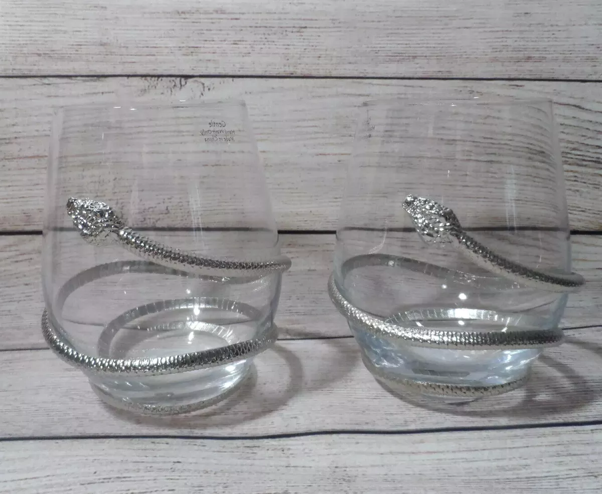 Metal Snake Glassware