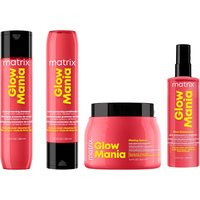 Glow Mania Colour Protecting Set including Shampoo, Conditioner, Leave-In Conditioner, and Mask | Look Fantastic (UK)