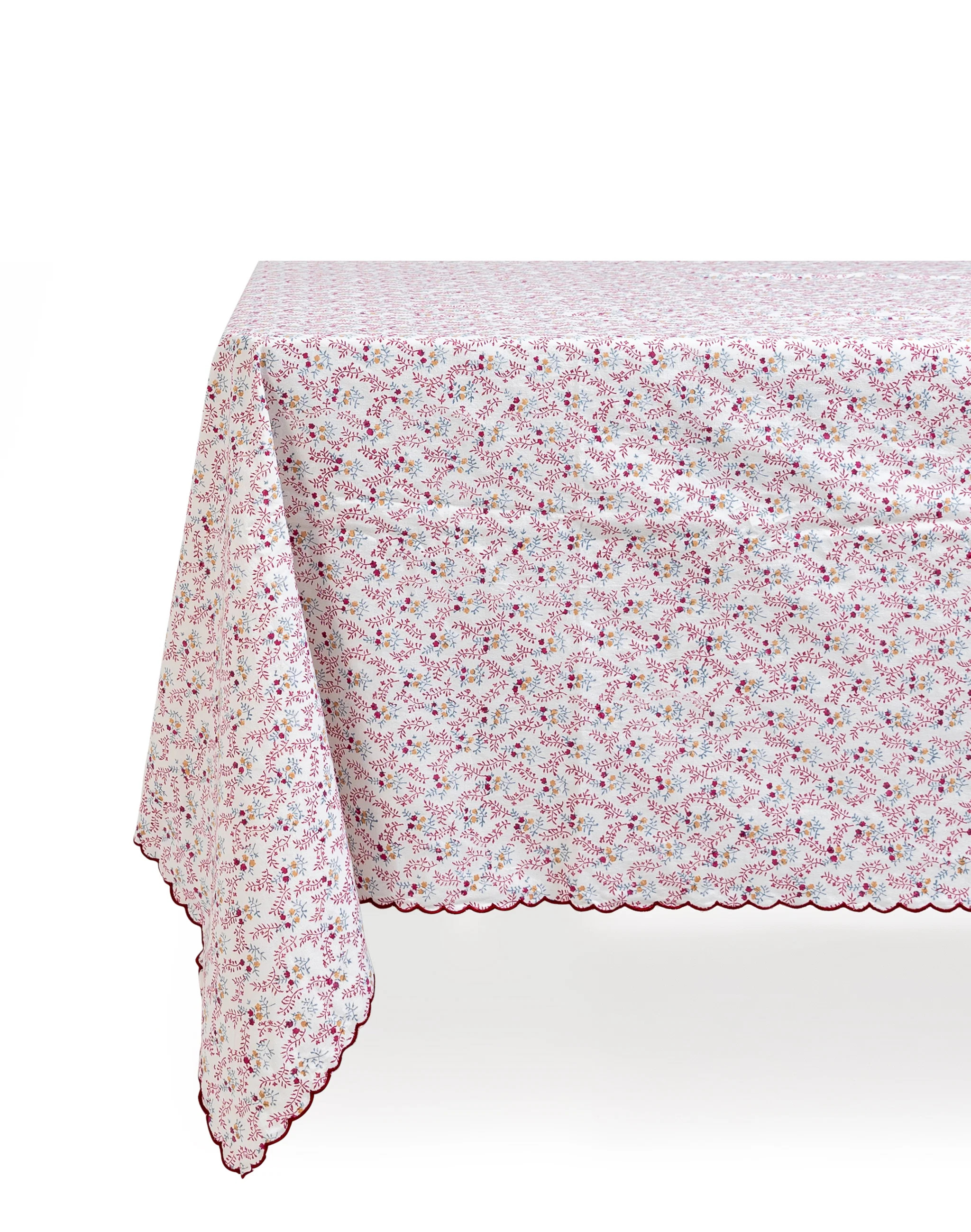 100% Cotton Little Flower Print Tablecloth | Sharland England by Louise Roe | Sharland England