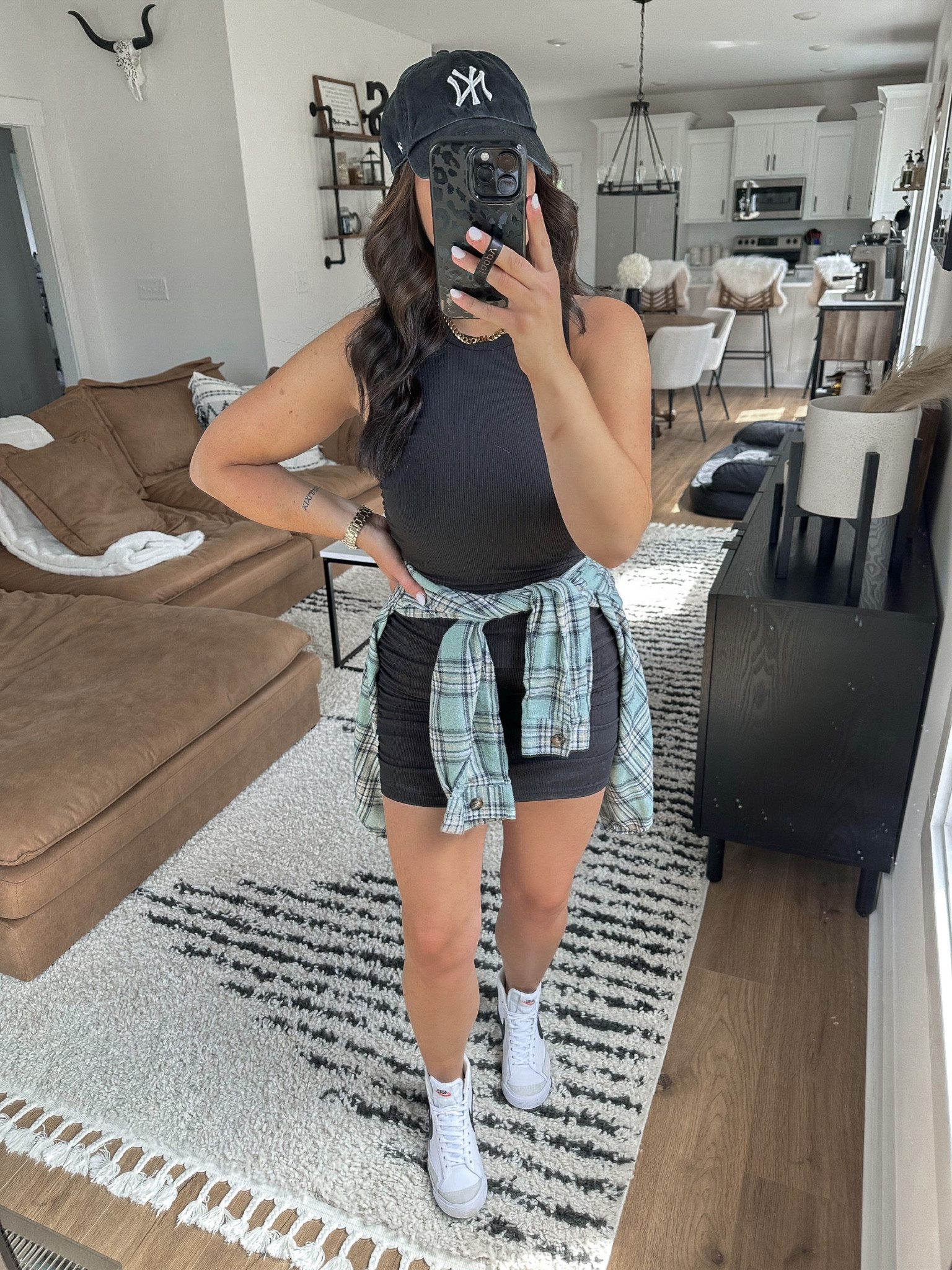 Tee — small
Skort — xs

nike blazer outfits | nike blazer mid 77 | nike blazers summer outfits | summer errands outfit | summer brunch outfit | black mini dress outfit | oversized flannel 



#LTKunder50 #LTKshoecrush #LTKunder100