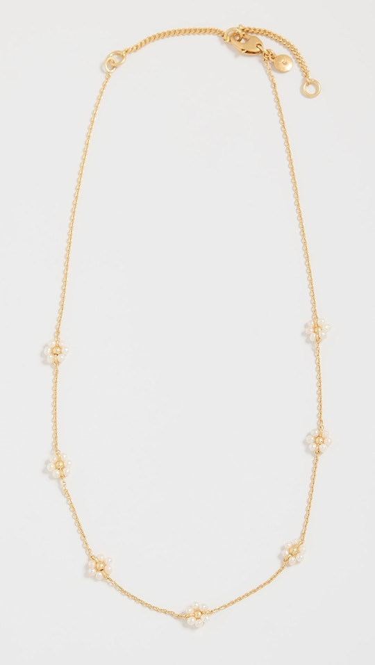 Madewell Freshwater Pearl Daisy Choker Necklace | SHOPBOP | Shopbop