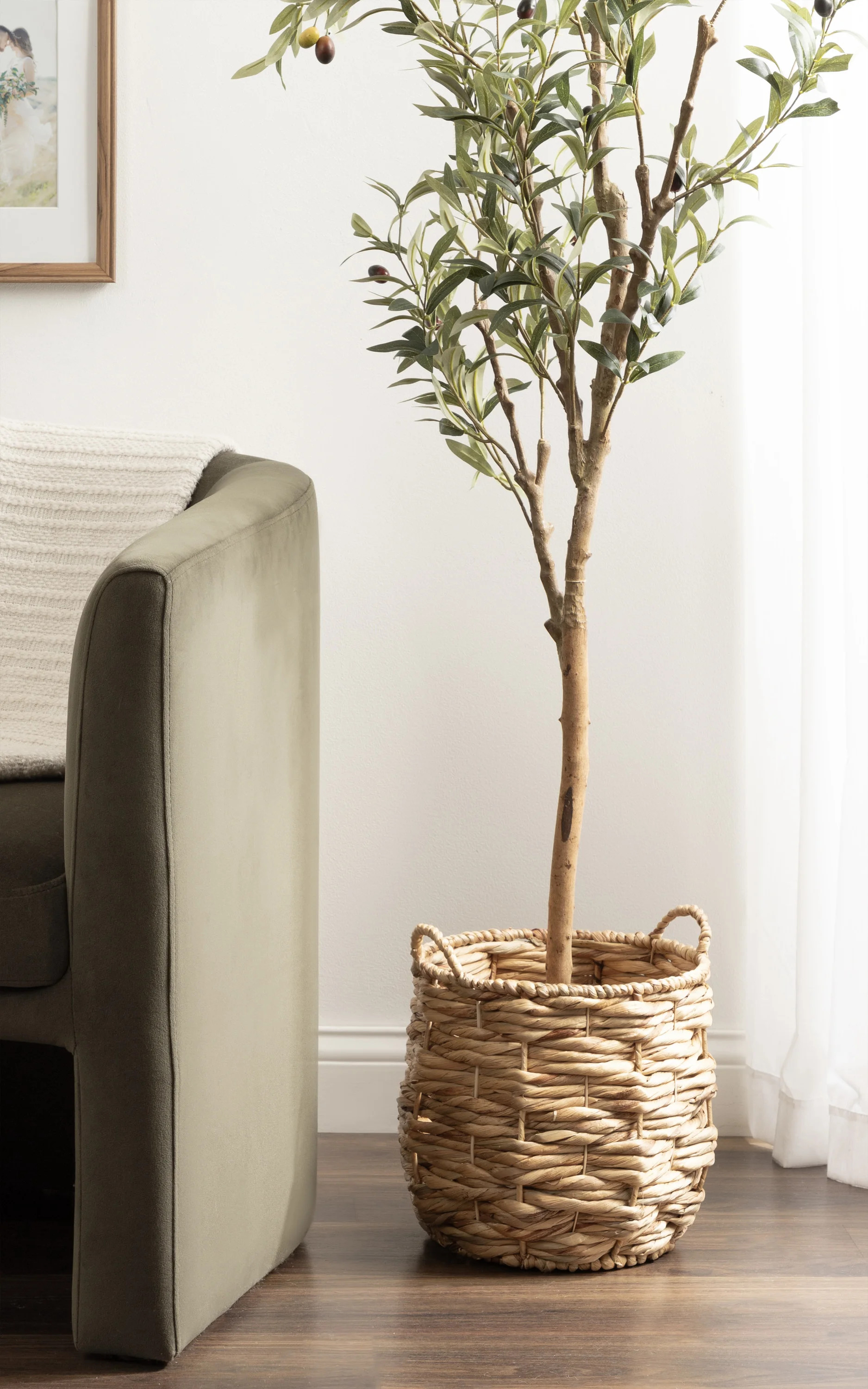 Woven Storage Basket with Handles | Wayfair North America