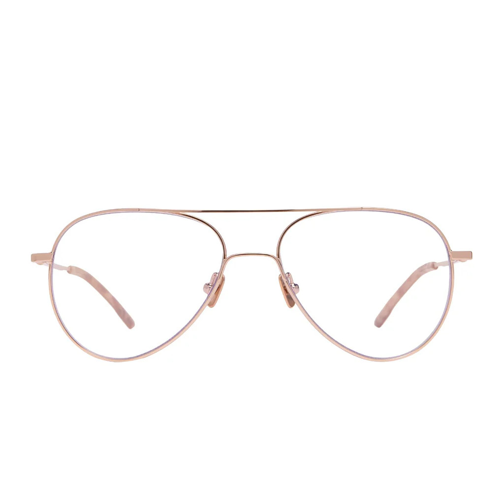 KARTER - CHAMPAGNE + CLEAR | DIFF Eyewear