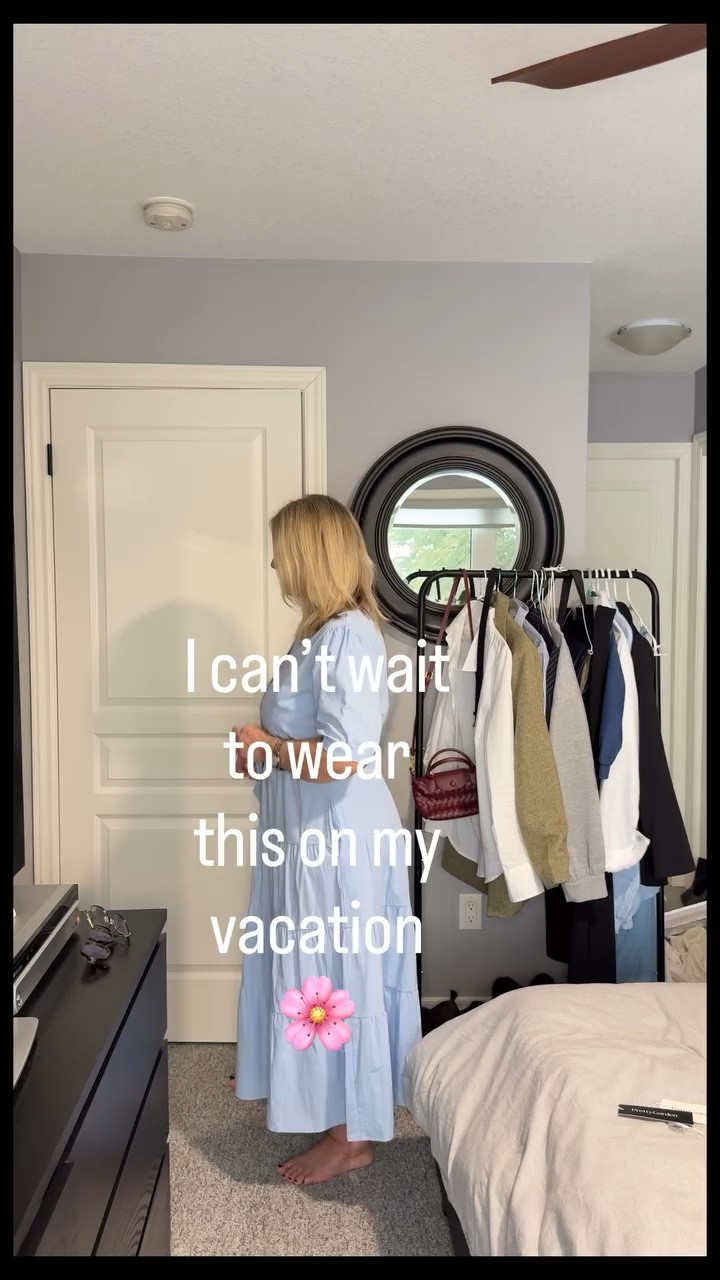 I found this dress on Amazon and the minute I put it on I knew it was coming on vacation with me. The fabric is a soft cotton viscose so it feels light, and the way it moves when you walk is just beautiful.

I love the little details. The buttons down the front, the soft ruffle tiers, and yes it has pockets which always makes me happy. The belt pulls the waist in just enough so it gives you shape but still feels easy and comfortable.

This is exactly the kind of dress I love to travel with. Something you can throw on in the morning with sandals for a walk or lunch, and then wear again at night with a little jewelry.

Sometimes an Amazon find just surprises you and this one really did. I cannot wait to wear it on vacation. It’s so beautiful.

🌸Comment SHOP for the link🌸

@amazonca 
@amazoninfluencerprogram 
@prettygarden.official 
@prettygarden_joanna 

#Spring #midsize #springfashion