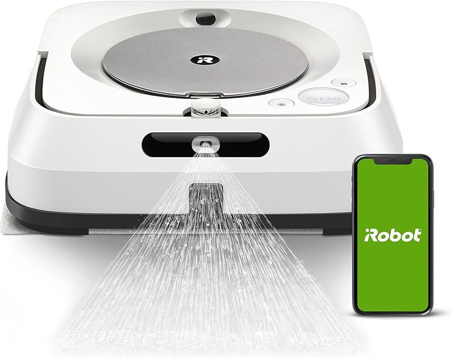 iRobot Braava Jet M6 (6110) Ultimate Robot Mop- Wi-Fi Connected, Precision Jet Spray, Smart Mappi... | Amazon (US)